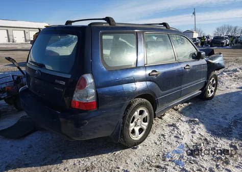 2006 Subaru Forester 2.5X из США, поврежденный, VIN JF1SG63676H757260